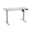 Cougar ROYAL MOSSA - Bureau gaming assis/debout - réglage électrique - L120 cm - blanc