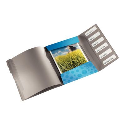 4002432397365-Leitz Bebop - Trieur polypro 6 positions - disponible dans différentes couleurs-Angle gauche-4