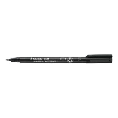 4007817304563-STAEDTLER LUMOCOLOR 318 - Marqueur permanent - pointe fine - noir--1