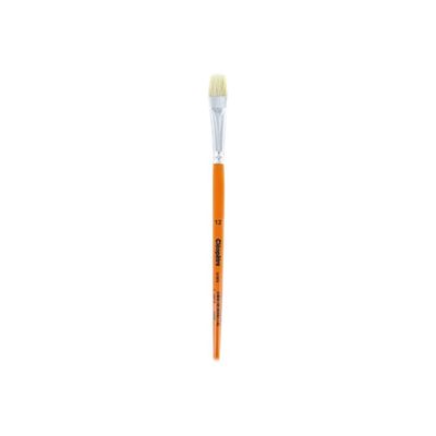 3134725009684-Cléopâtre - Pinceau plat - soie de porc - N°12-Avant-0
